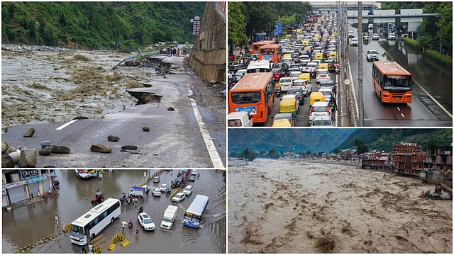 Monsoon Fury: Cloudbursts, Landslides Strike The Hills, Wrath Of Rain In Delhi; Over 20 Killed In North India